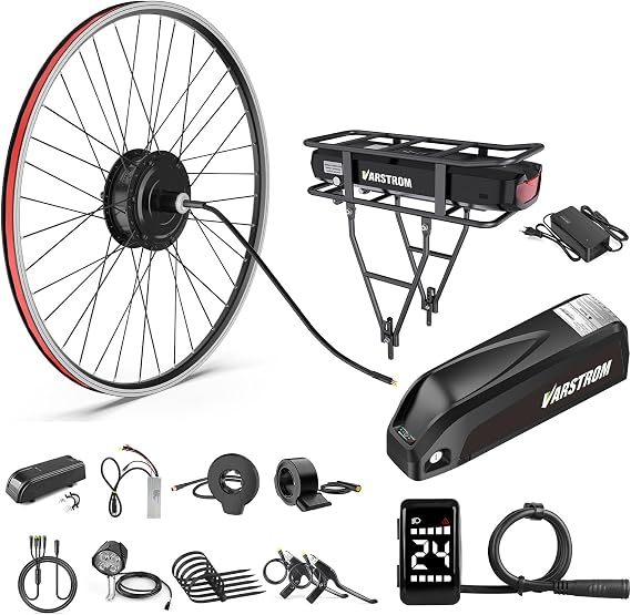BAFANG 48V 750W/500W Electric Bike Conversion Kit,Rear Hub Motor Wheel Kit