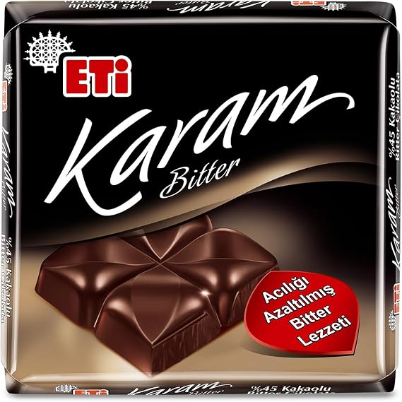 Eti Karam 45% Cocoa Dark Chocolate 60 g