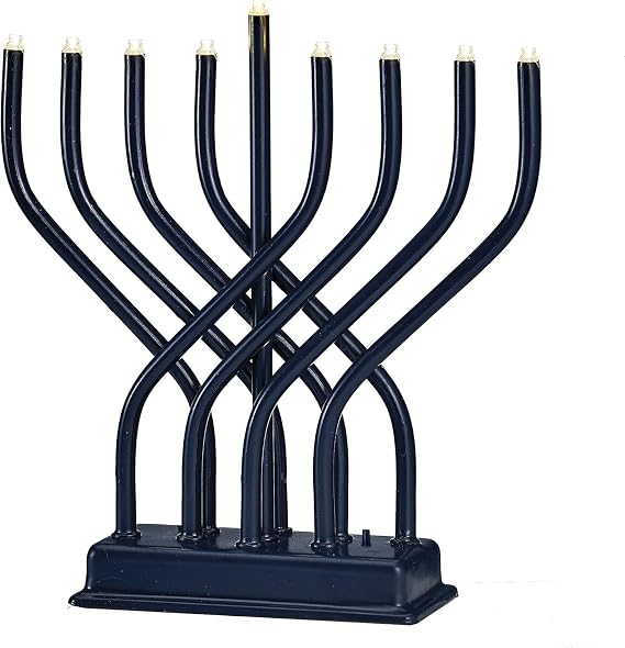 Rite Lite EMJ-11-NV Low Volt Navy UL Adapter Elec Menorah