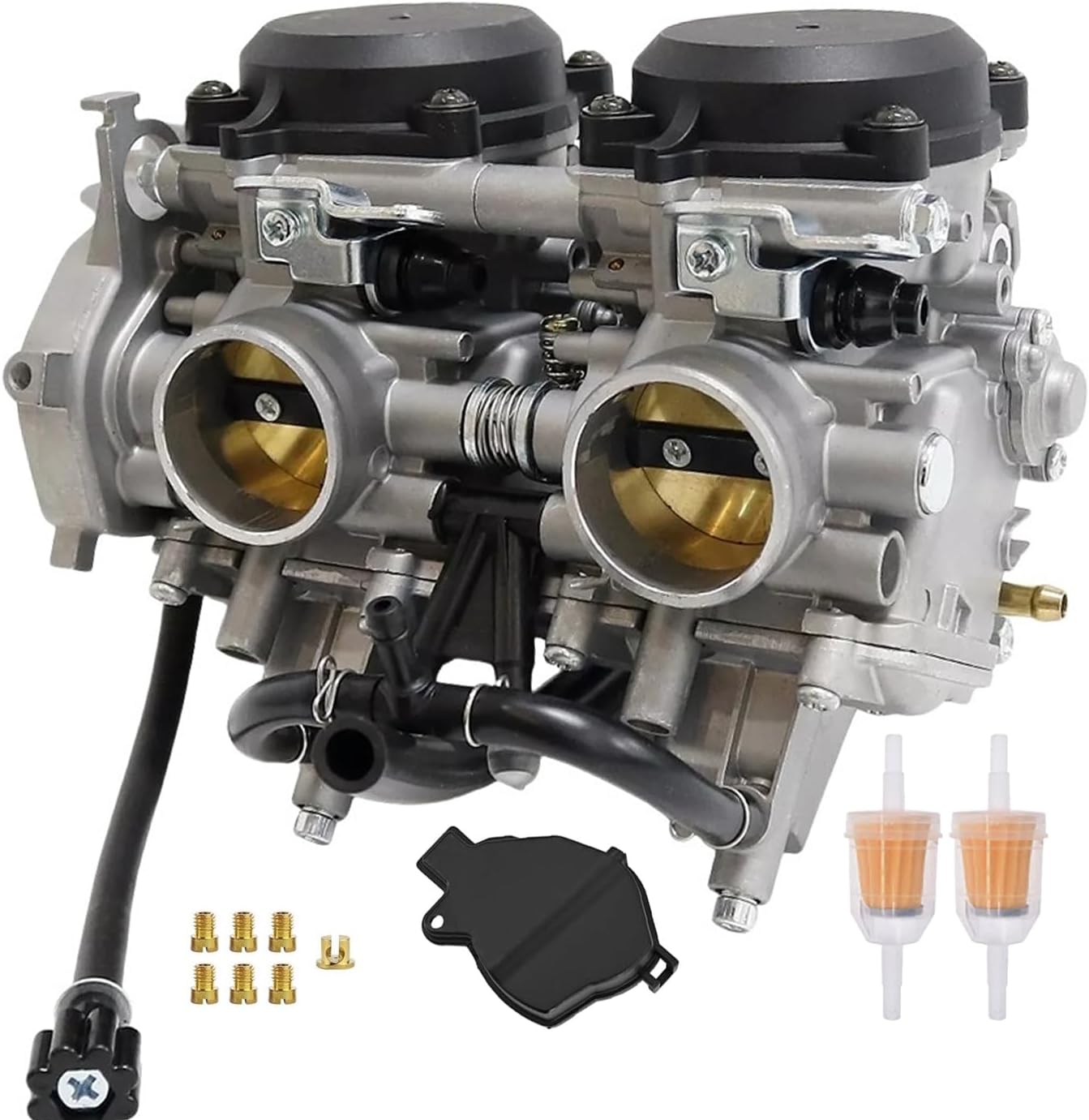 Carburetor for Kawasaki Brute Force 650 2005-2013, Prairie 650 KVF650 2002-2003, Prairie KVF700 2004-2006, KFX700 2004-20092011 Carb 15003-0006