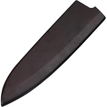 Knife Guard for 210mm/8 Inch Gyuto & Chef's Knife, Magnetic Wood Saya Sheath, Japanese Blade Case Protector Cover, Wear Resistant Classical Cutter Bag Sleeve for Kitchen, Camping Outdoor, Culinary