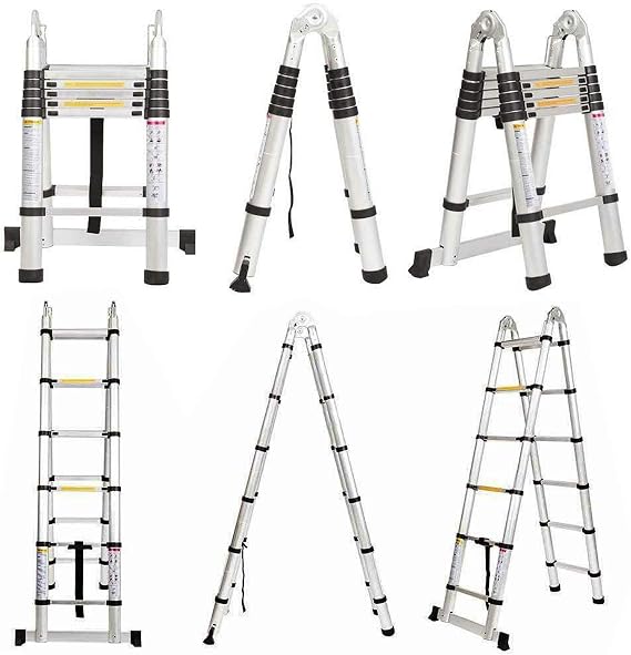 Telescopic Folding Aluminium Ladder