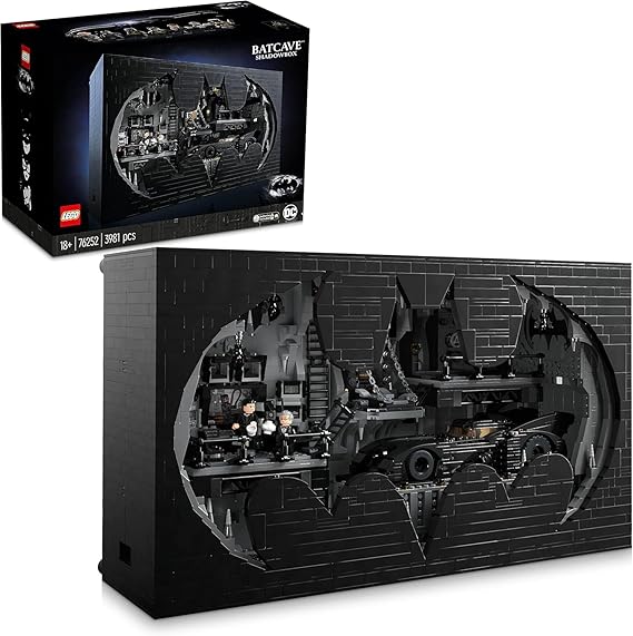 Lego Batman Returns, Batcave Shadow Box, 76252 Limited Distribution Product, Authentic Domestic Distribution