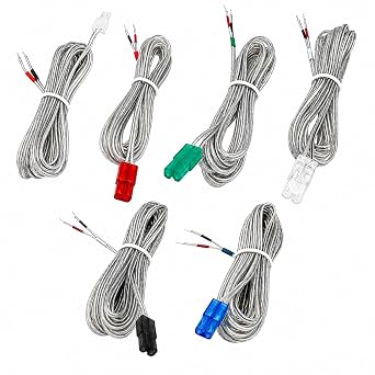 Speaker Wire Cables for Samsung Home Theater Series SWA - 9500S 9000 8500S 8000S 7000 6000 5000 4000 3000 HT-C HT-BD HT-FM HT-J HT-D PS-WJ 6 Pack