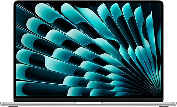 Apple 2025 MacBook Air 15-inch Laptop with M4 chip, 24GB Unified Memory, 1TB SSD Storage - Silver