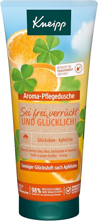 Kneipp Aroma-Pflegedusche Sei frei, verruckt und glucklich! 1er Pack (1 x 200 ml)