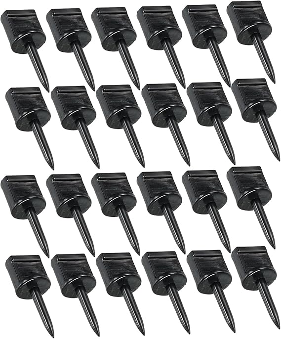 24 pcs Nylon Target Nail Durable Target Face Pin Archery Target Pin Fixed for Target Papers, EVA Target Foam,Straw Archery Target