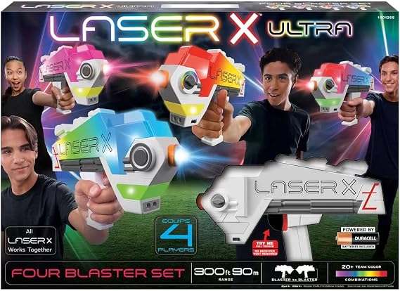 Laser X Revolution Blaster-to-Blaster 4 Pack