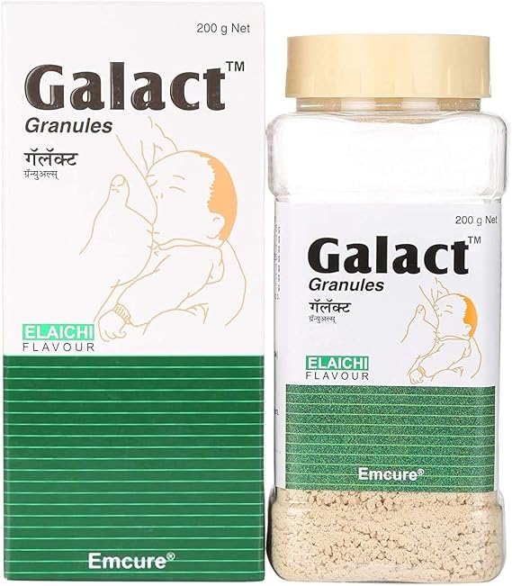 Pack of 2 Galact Granules 200 gm for lactonic 100% ayurvedic