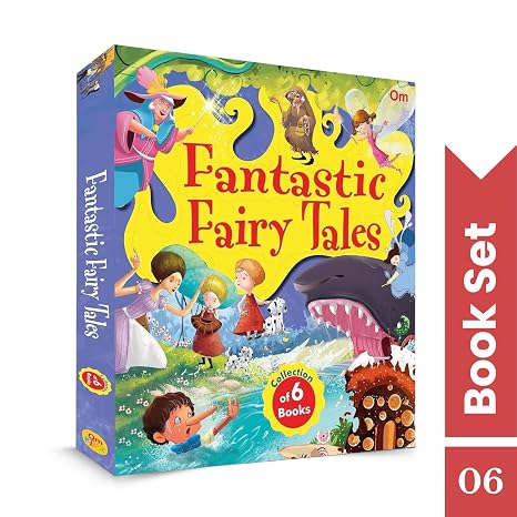 Fantastic Fairy Tales A Timeless Collection of Favorite and Classic Fairy Tales Stories for Children 6 Books Kids Giftset | Perfect Gift Set for Kids Ages 610