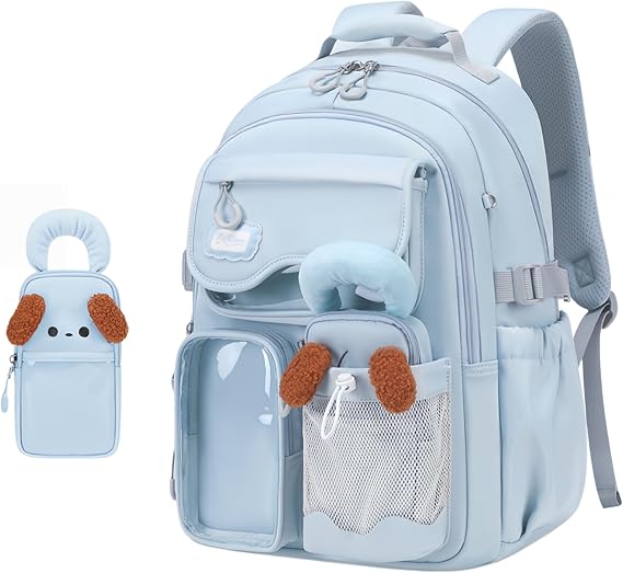 Bansusu Teen Girls Backpack for School Kids Backpack with Pencil Case