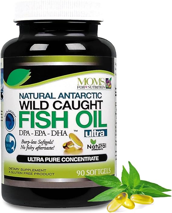 Wild Caught Omega 3 Fish Oil - DPA-EPA-DHA 2,900 Milligram Supplement