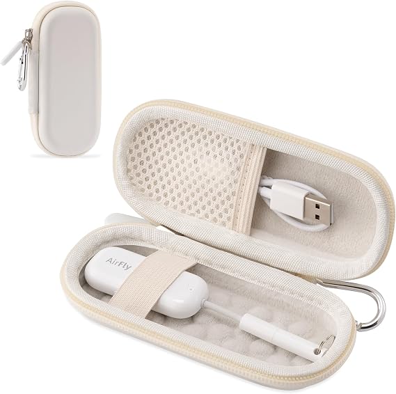 Hard Carrying Case for AirFly SE/Pro 2/Pro/Duo, Avantree Relay, 1Mii Bluetooth Wireless Transmitter Receiver, Airplane Travel/TV/Gym Portable Storage
