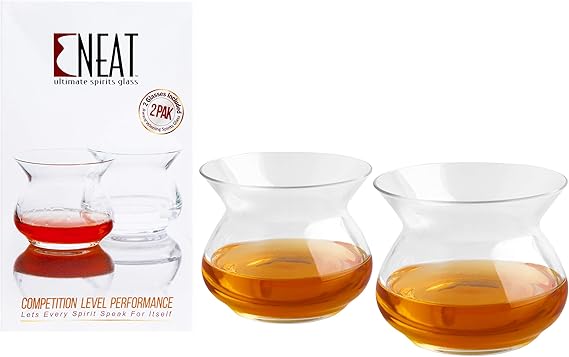 The NEAT Glass Official Competition Judging Glass 2 Pack Clear