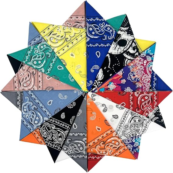Bandanas Cotton Paisley for Men&Women