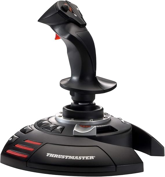 Thrustmaster T.Flight Stick X – PC Uyumlu Başlangıç Seviyesi Uçuş Joystick’i – Ergonomik Tasarım, Dahili Dümen Kontrolü ve Hızlı Tetikleyici – Tak ve Çalıştır (Plug & Play)