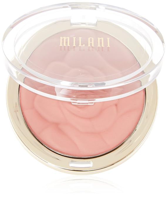 Milani Rose Powder Blush, Tea Rose, 0.60 Ounce