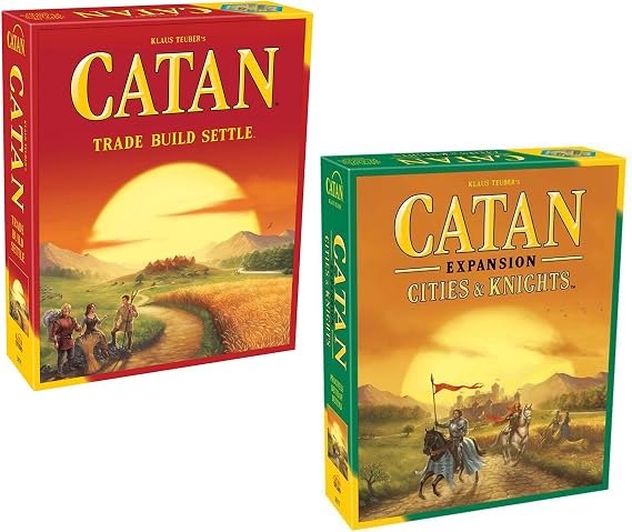 Catan 5th Edition Bundled with Catan: Cities & Knights Expansion