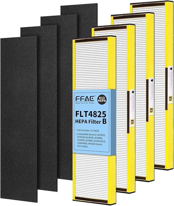 FLT4825 Replacement Filter Compatible with GermGuardian Air Purifier