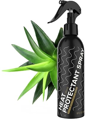 xtava Thermal Heat Protectant Spray - 8 Fl.Oz Hair Protector Spray with Keratin for Women - Shield and Hydrate Hair from Blow Dry, Curl & Flat Iron - Hair Product for Straight Curly and Fine Hair