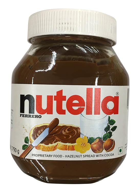 Nutella Hazelnut Spread - with Cocoa, 750g Jar