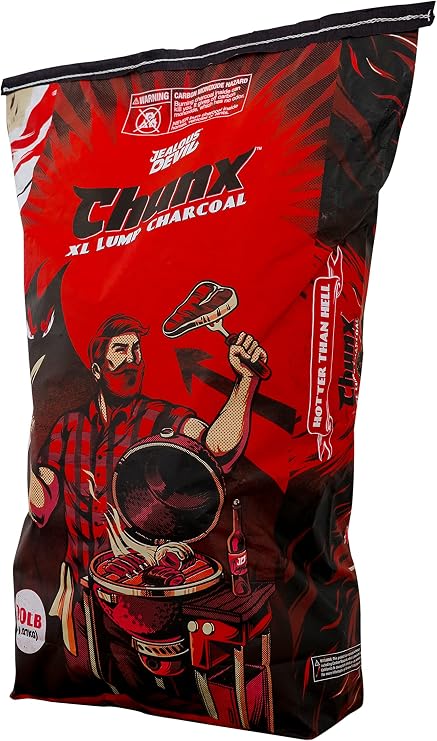 Jealous Devil All Natural Hardwood Lump Charcoal (20 lb Chunx)