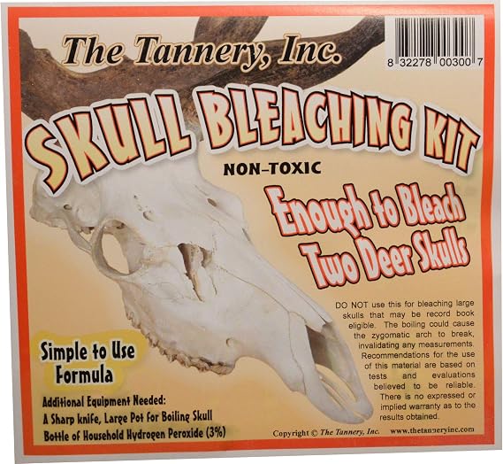The Tannery Skull Bleaching Kit