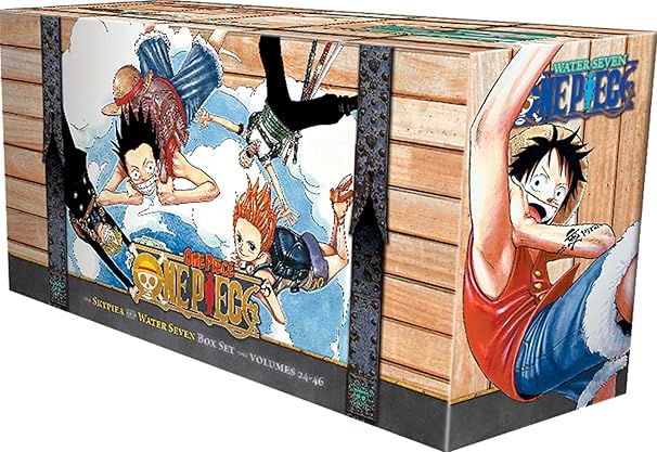 One Piece Box Set 2: Skypiea and Water Seven: Volumes 24-46 with Premium