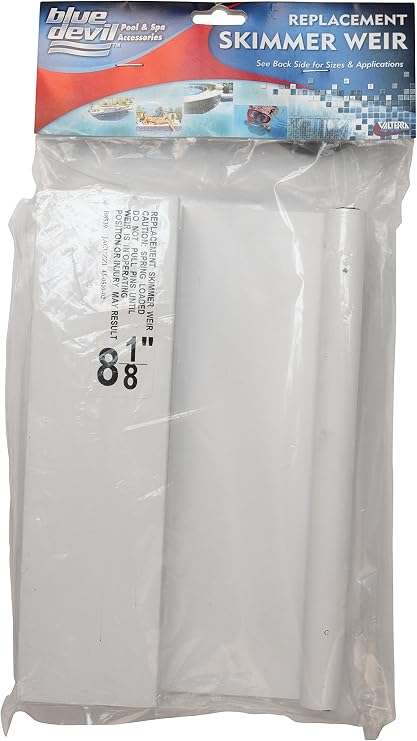 Blue Devil Skimmer Weir Replacement, Skimmer Weir for Swimming Pool, Jacuzzi - 8-1/8-Inch