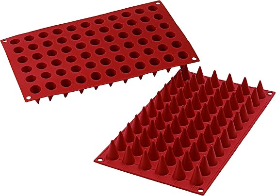 Silikomart SF131/C Silicone Classic Collection Mold Shapes Mini Cones