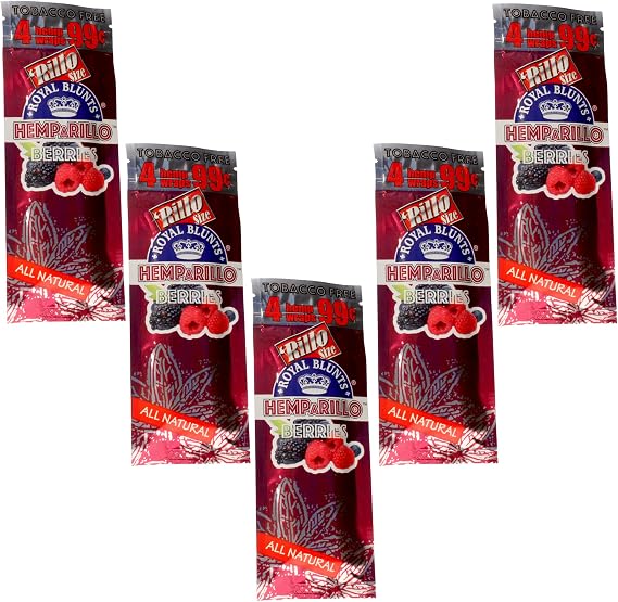 Hemparillo Wraps - Berries (5 Pack)