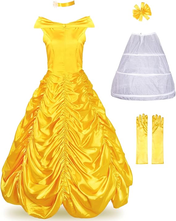 JerrisApparel Women's Princess Costume Halloween Party Dress