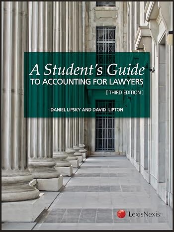 A Student's Guide to Accounting for Lawyers (The Student's Guide Series)