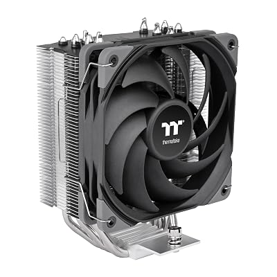 Thermaltake UX500 CPU Cooler; 5x6mm Copper Heatpipes; 120mm PWM Fan; 700~1800 RPM; IntelAMD Compatible; Single Tower; 260W TDP; Black; CL-P150-AL12BL-A