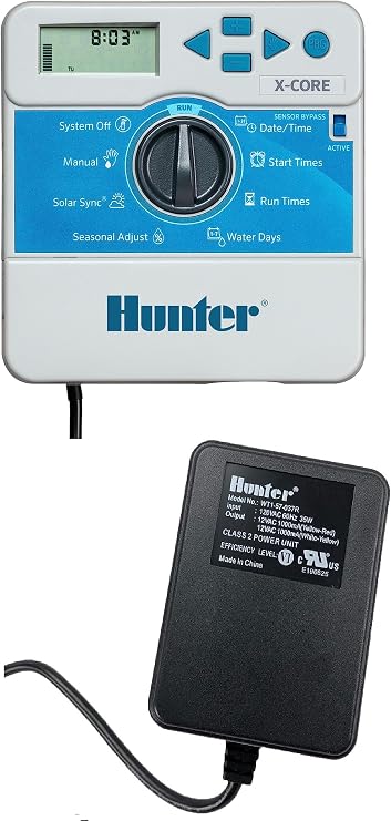 Hunter Industries X-Core 8-Station Indoor Irrigation Controller (New Version)