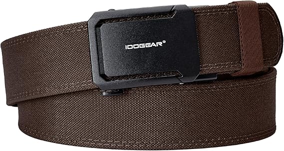 Tactical Ratchet Belt 1.75" Heavy-Duty(Coffee,Medium)