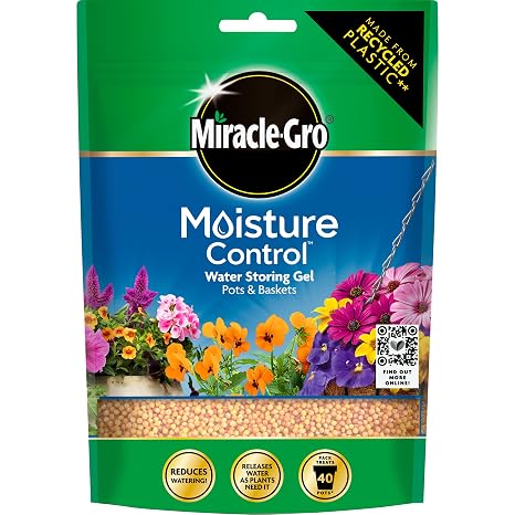 Miracle-Gro Moisture Control Water Storing Gel for Pots & Baskets, 200g