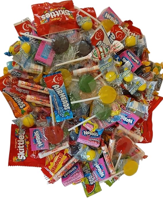 3 lbs Bulk Candy Assortment - Perfect For Parades - Birthdays - Camps - Get-togethers - Pinata Fill - Vacation Candy- Wholesale By Snackadilly