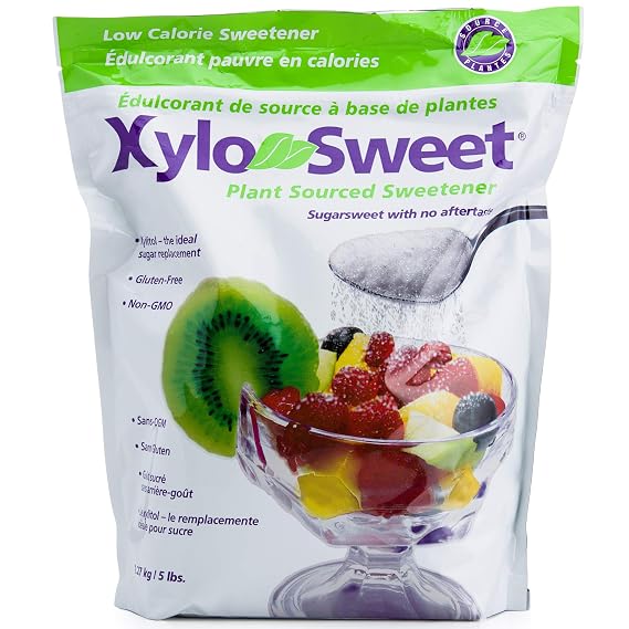 Xlear XyloSweet Plant Sourced Xylitol Sweetener 5 Pound Bag (Pack of 1)