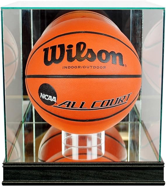 Perfect Cases Rectangle Basketball Display Case with Sport Moulding