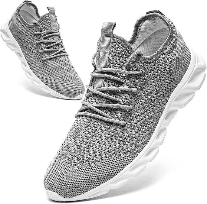 Running Womens Shoes Fashion Walking Sports Gym Tennis Breathable Slip on Ladies Non Slip Lightweight Jogging Sneakers