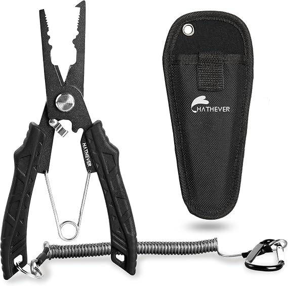 Saltwater Fishing Pliers with Safety Lock