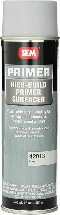 SEM 42013 Grey High Build Acrylic Primer - 16 oz.