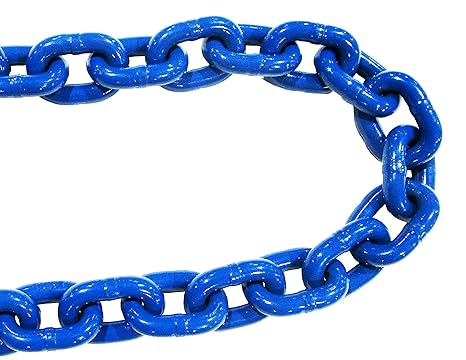 3/8" x 10' G100 Lifting Chain Bulk Plain Piece Heavy Duty Grade 100 Rigging