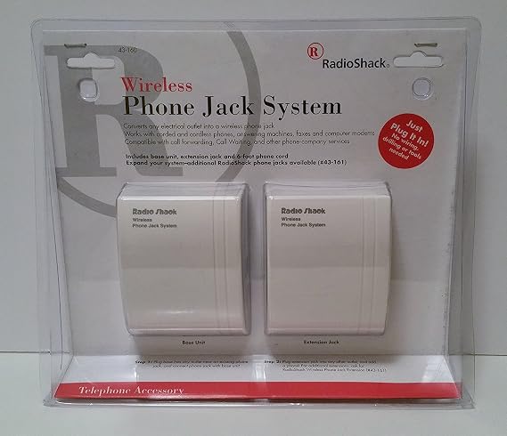 Radio Shack Wireless Phone Jack System