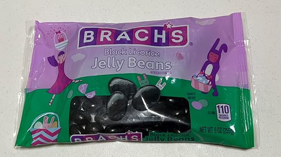 Brach's Black Jelly Bird Eggs Candy
