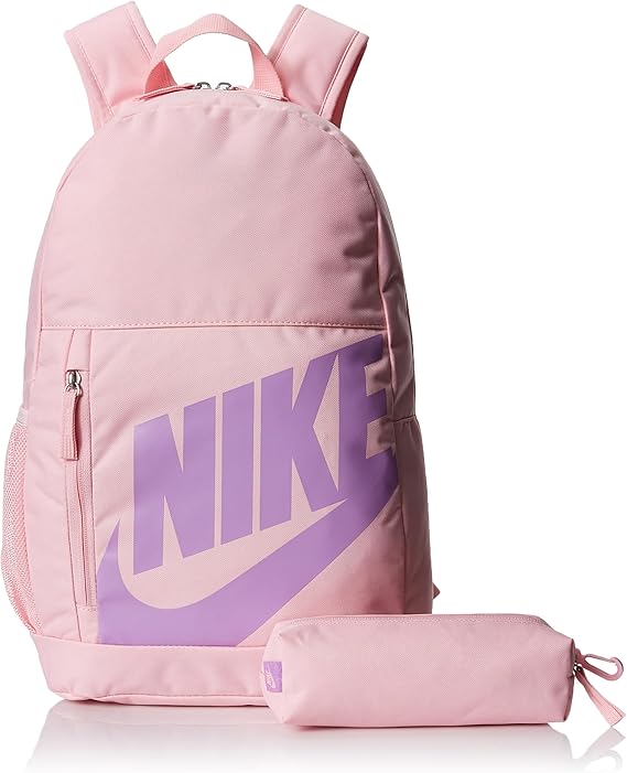Nike Unisex Children's Backpack Y Nk Elmntl Bkpk, Med Soft Pink/Med Soft Pink/Rush Fuchsia, DR6084-690, MISC