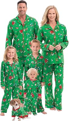 PajamaGram Family Christmas Pajamas - Christmas Pajamas For Family Charlie Brown