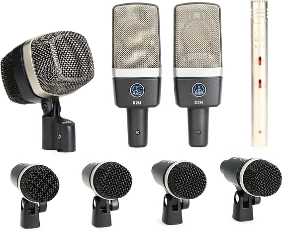 AKG Drum Set Premium Reference Drum Microphone Set