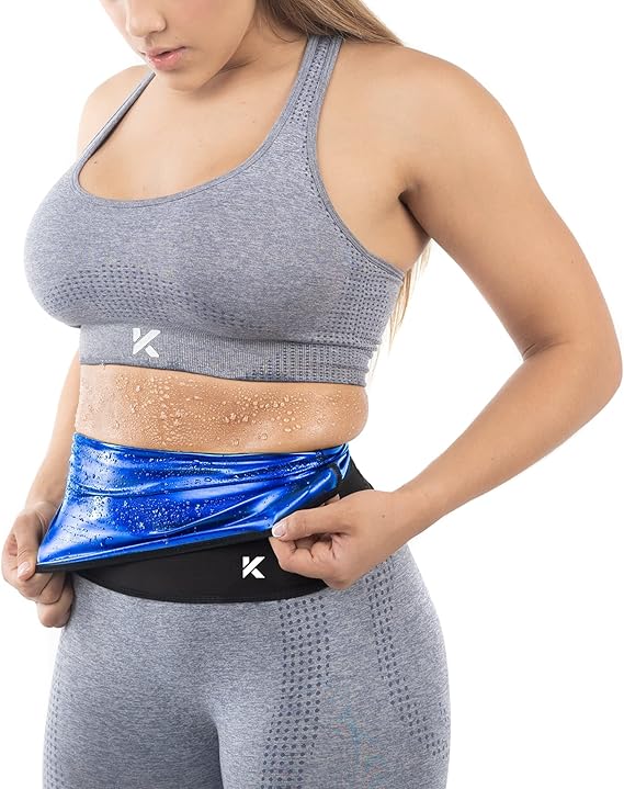 Kewlioo Women's Heat Trapping Waist Toner Cincher - Sweat Body Trainer - Neoprene-Free Thermo Shapewear Compression Trimmer